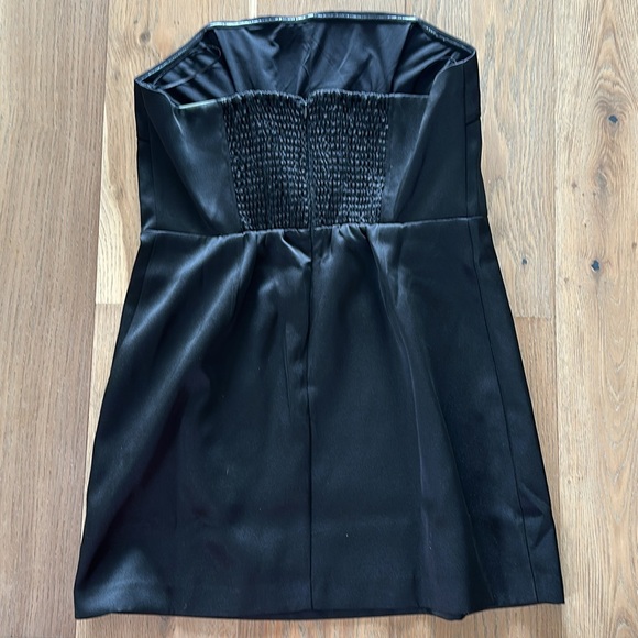 H&M Strapless Black Dress, L, NWT - Picture 2 of 5